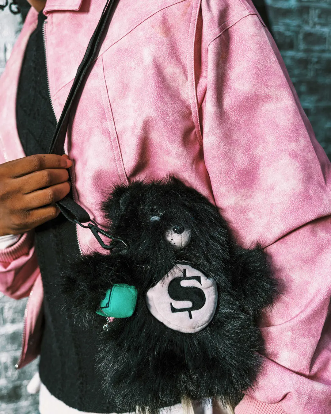 FURZILLA SHARK (NIGHT) BEAR CUB CROSSBODY - Image 2