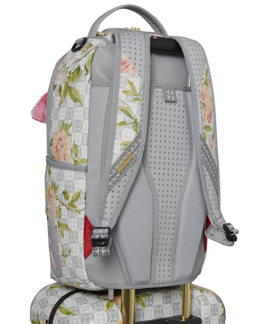 A.I. AFRICAN INTELLIGENCE ELEGANT ENERGY SHARKITECTURE CARRY-ON LUGGAGE - SANDFLOWER COLLAB - Image 12