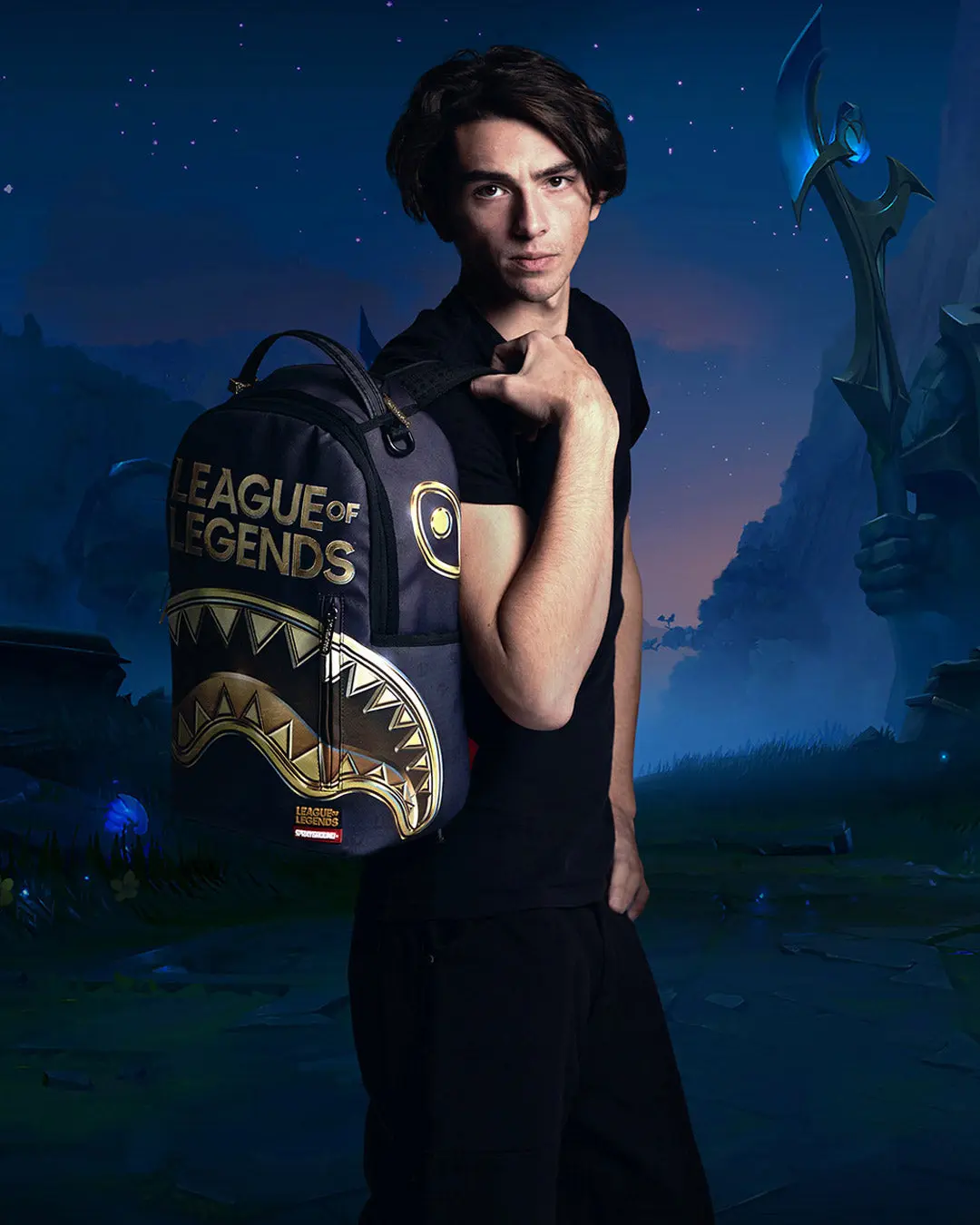 LEAGUE OF LEGENDS SHARK BACKPACK (DLXV) - Image 2