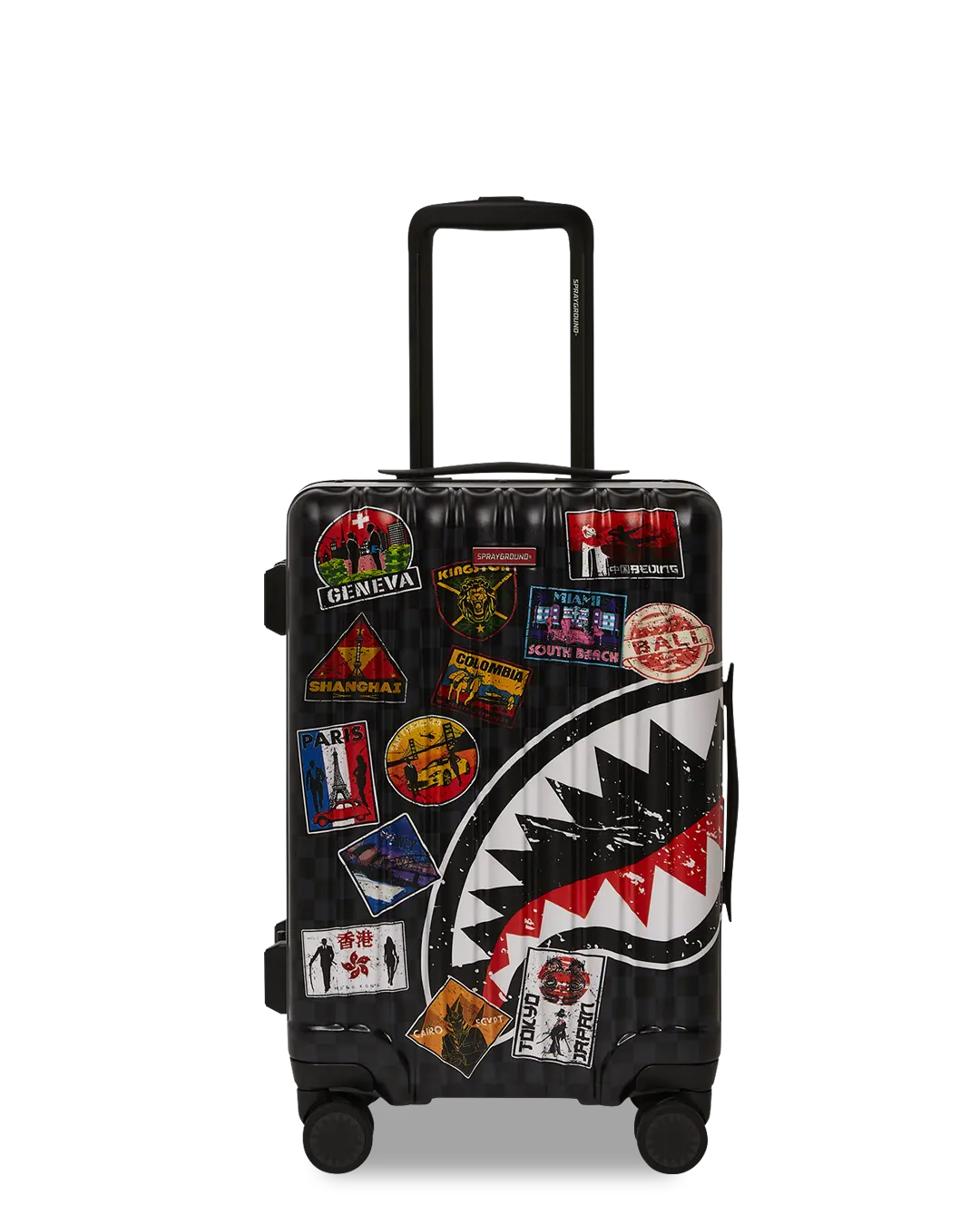 GLOBAL MOGUL UNLIMITED MILES SHARKNAUTICS HARDSHELL CARRY-ON LUGGAGE - Image 3
