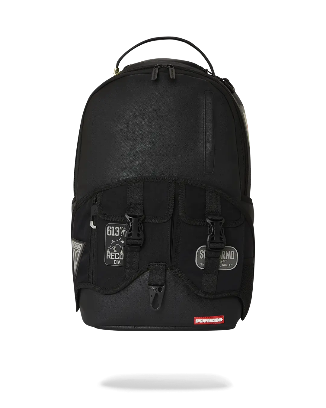 VELCRO SHARK - 3 INTERCHANGEABLE SHARKS BACKPACK (DLXV) - Image 3