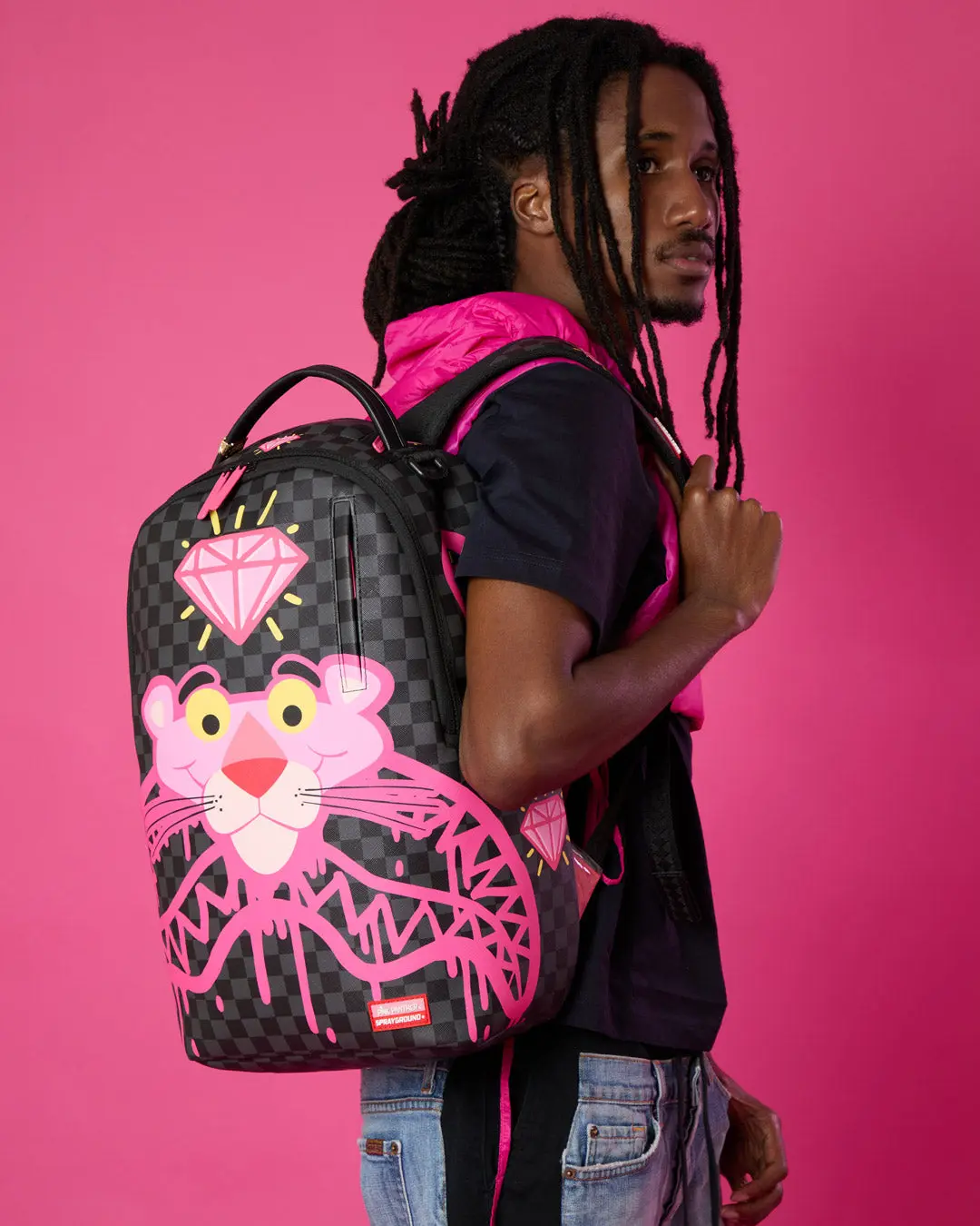 PINK PANTHER DIAMOND SHARK BACKPACK - Image 2