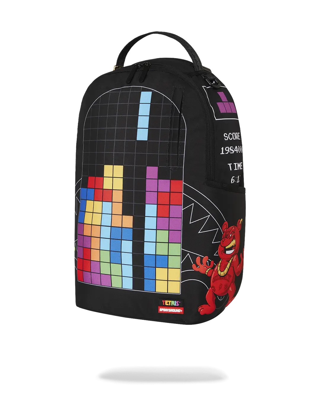 TETRIS WITH DIABLO AND MONEY BEAR BACKPACK - Image 9
