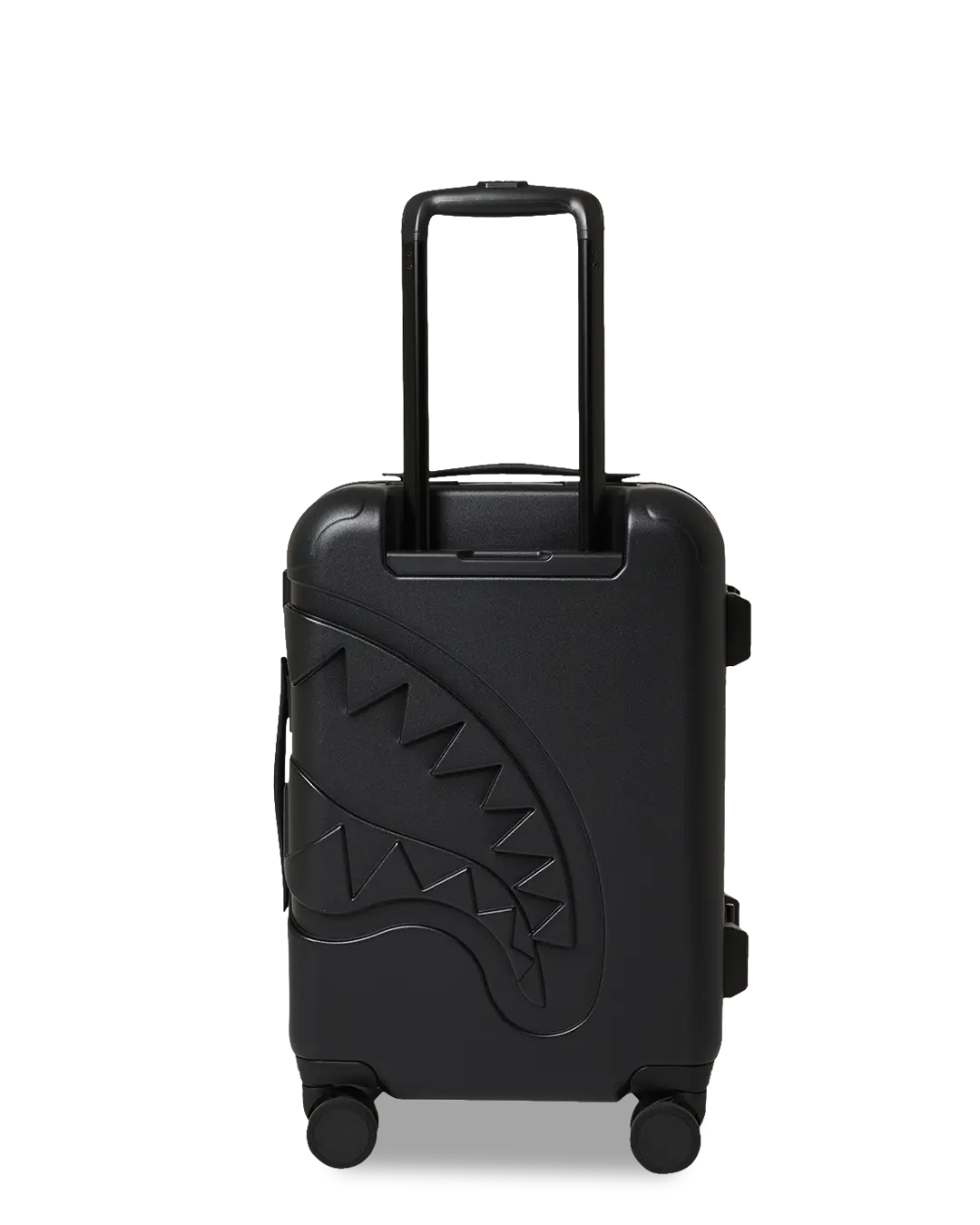 THE JOURNEY BEGINS SHARKITECTURE CARRY-ON LUGGAGE BLACK WITH EXTRA STICKERS - Image 11