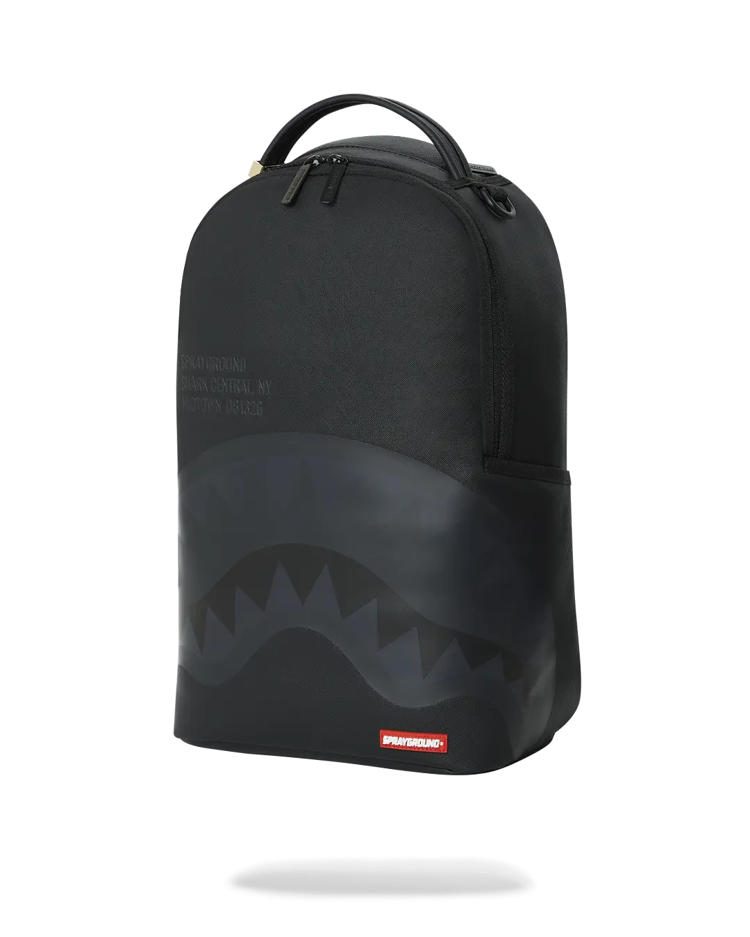 SHARK CENTRAL (BLK ON BLK) BACKPACK (DLXV) - Image 6