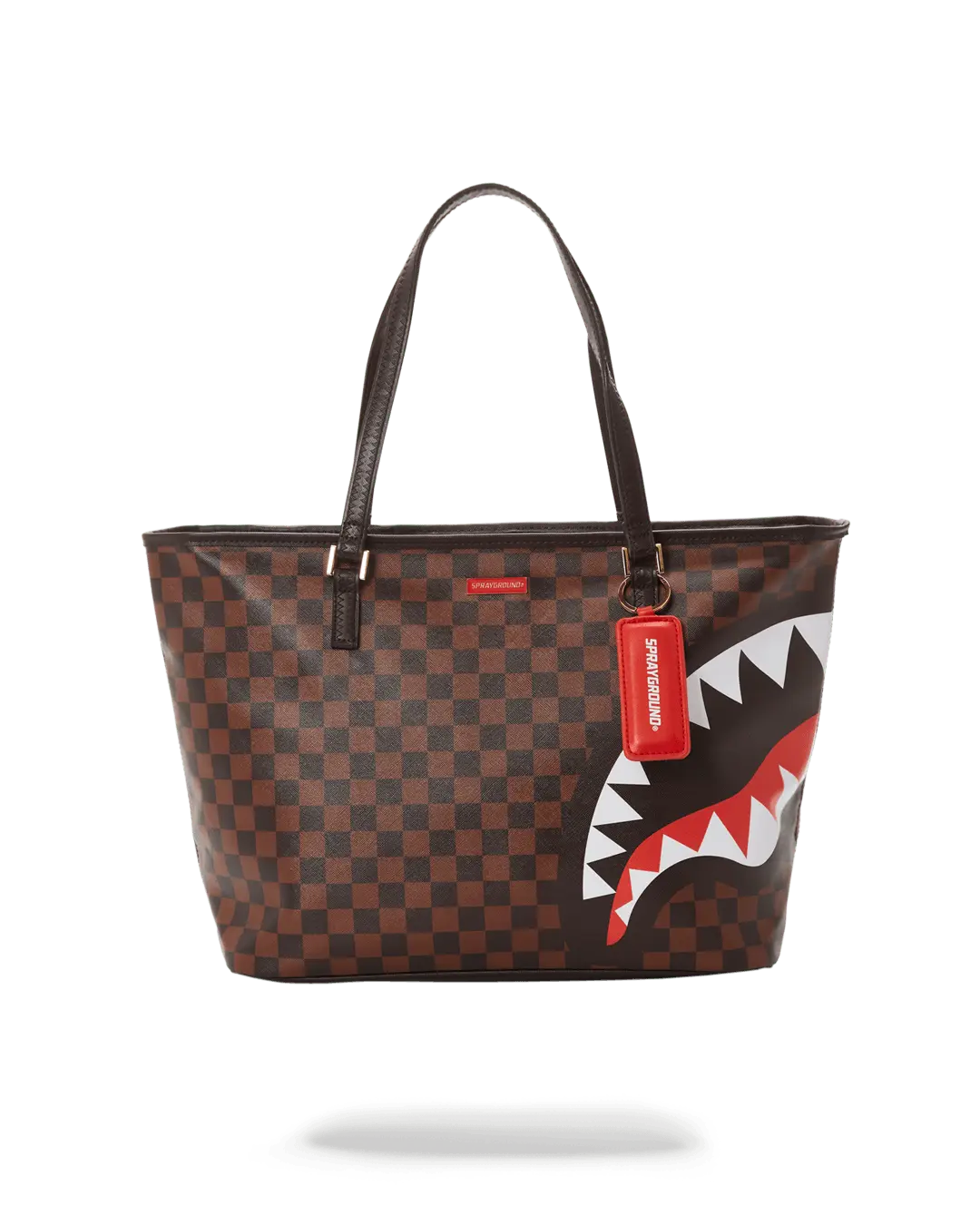 CHECKS IN CAMOFLAUGE TOTE