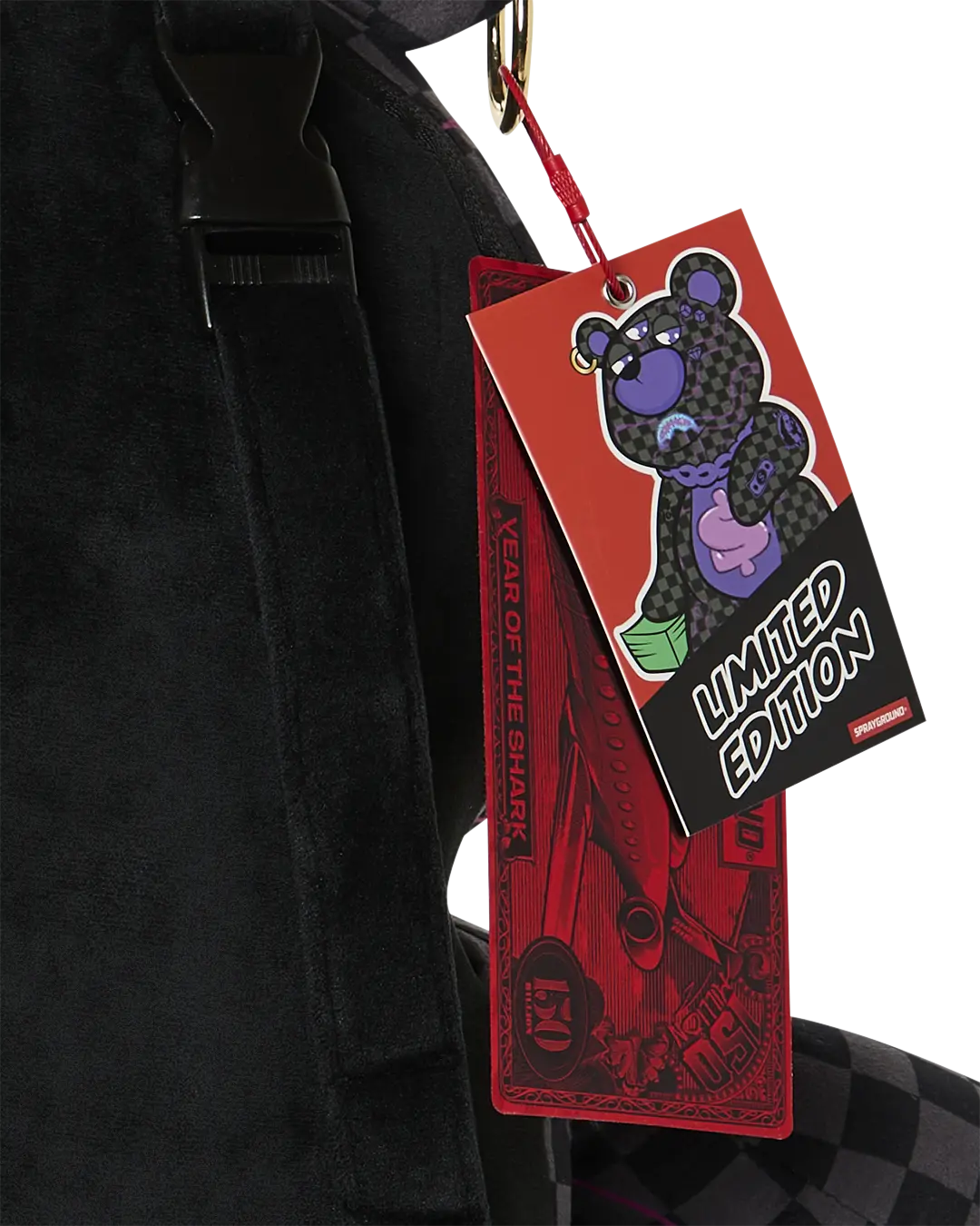 PURPLE SLIME SHARK MONEYBEAR BACKPACK - Image 13