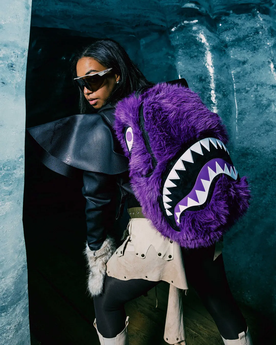 FURZILLA SHARK (PURP) BACKPACK - Image 8