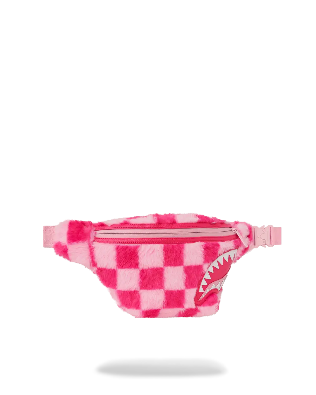 FURZILLA SHARK (PINK CHECK) SAVVY CROSSBODY - Image 3