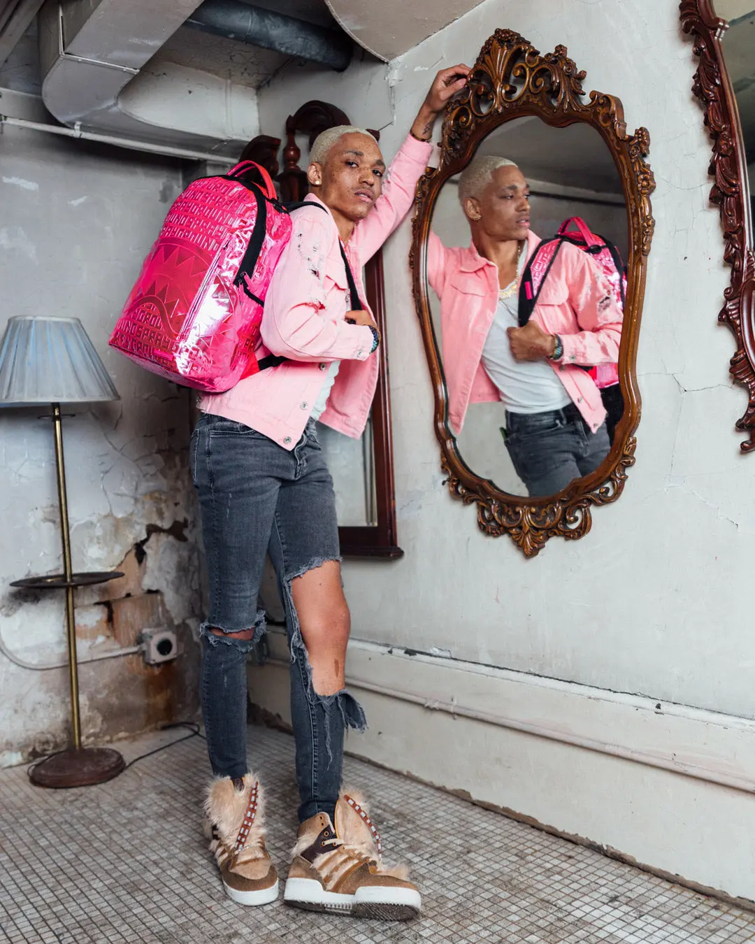INFINITI PINK DIAMOND BACKPACK (DLXV) - Image 6