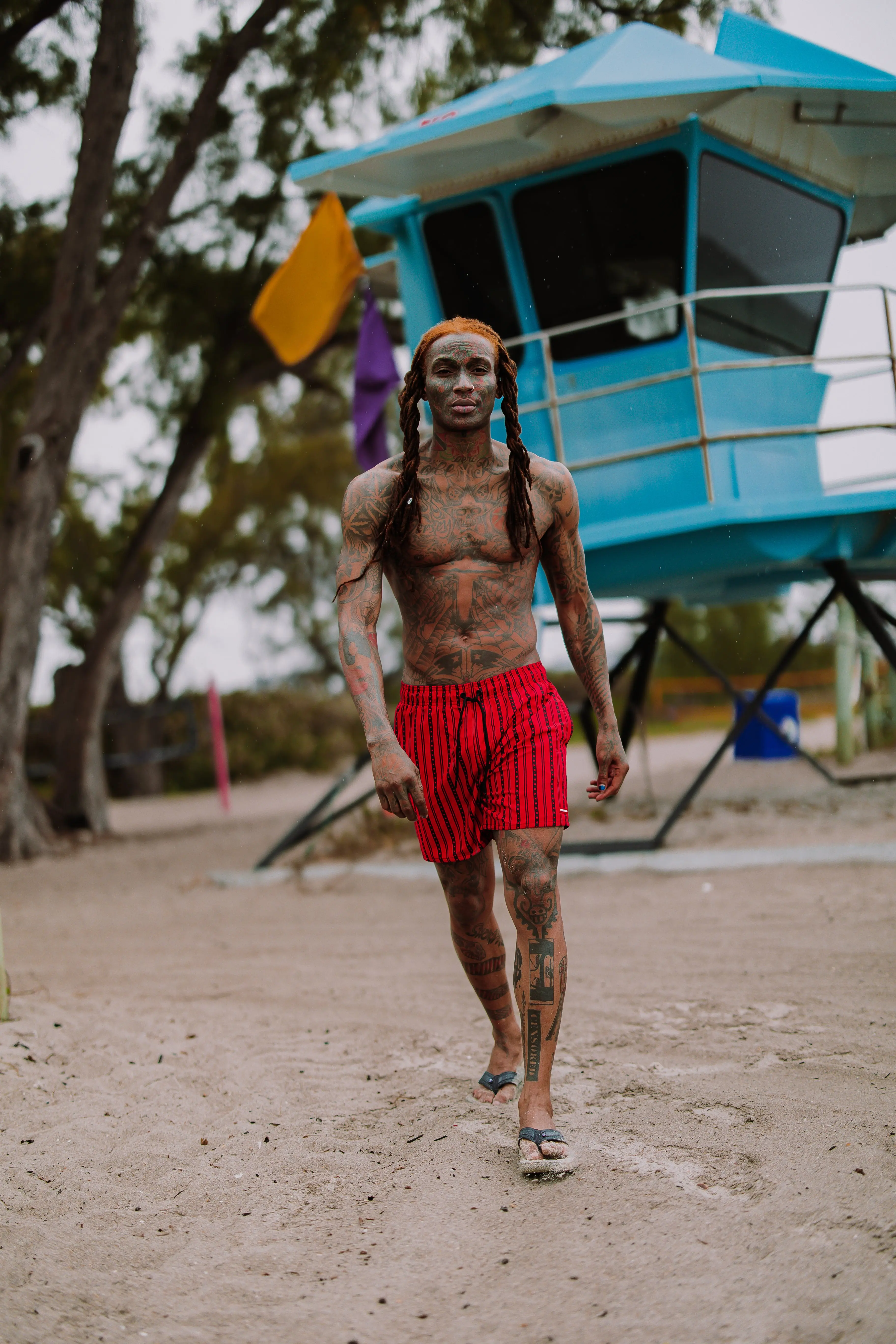 SKYCHAIN SUPPLYCHAIN SWIM SHORTS - Image 4