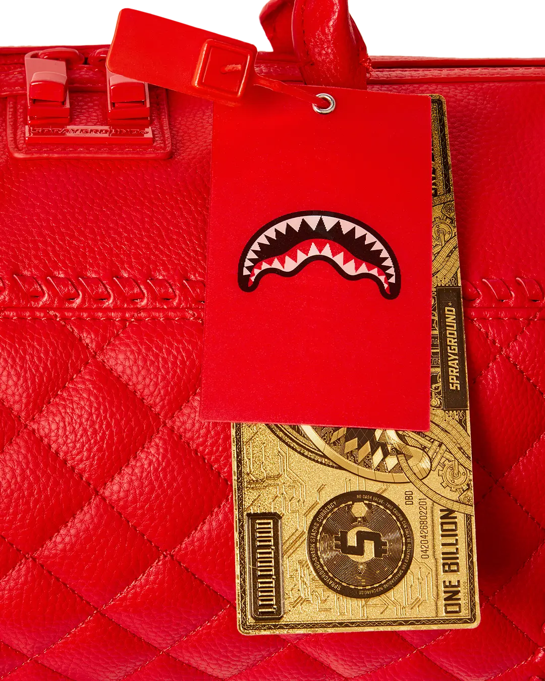 RED RIVIERA MINI DUFFLE - Image 13