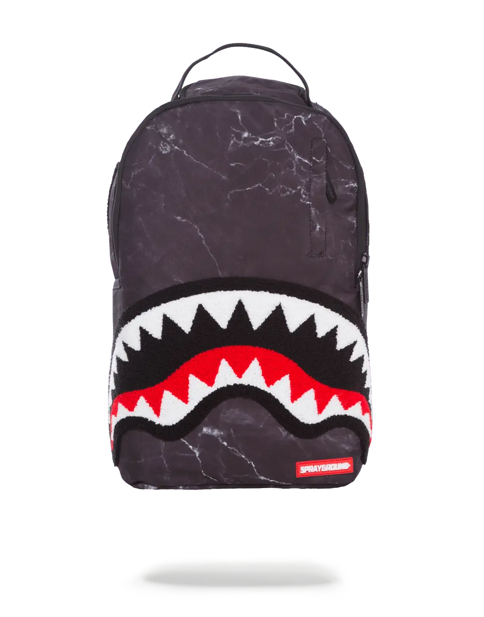BLACK MARBLE BACKPACK
