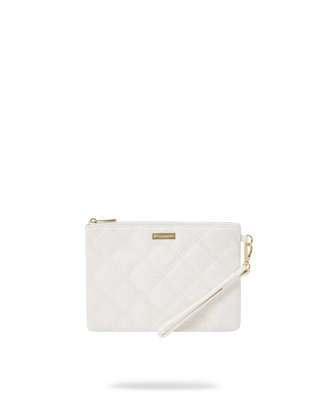 RIVIERA LE BLANC GOLD CHAIN SHARK CROSSOVER CLUTCH