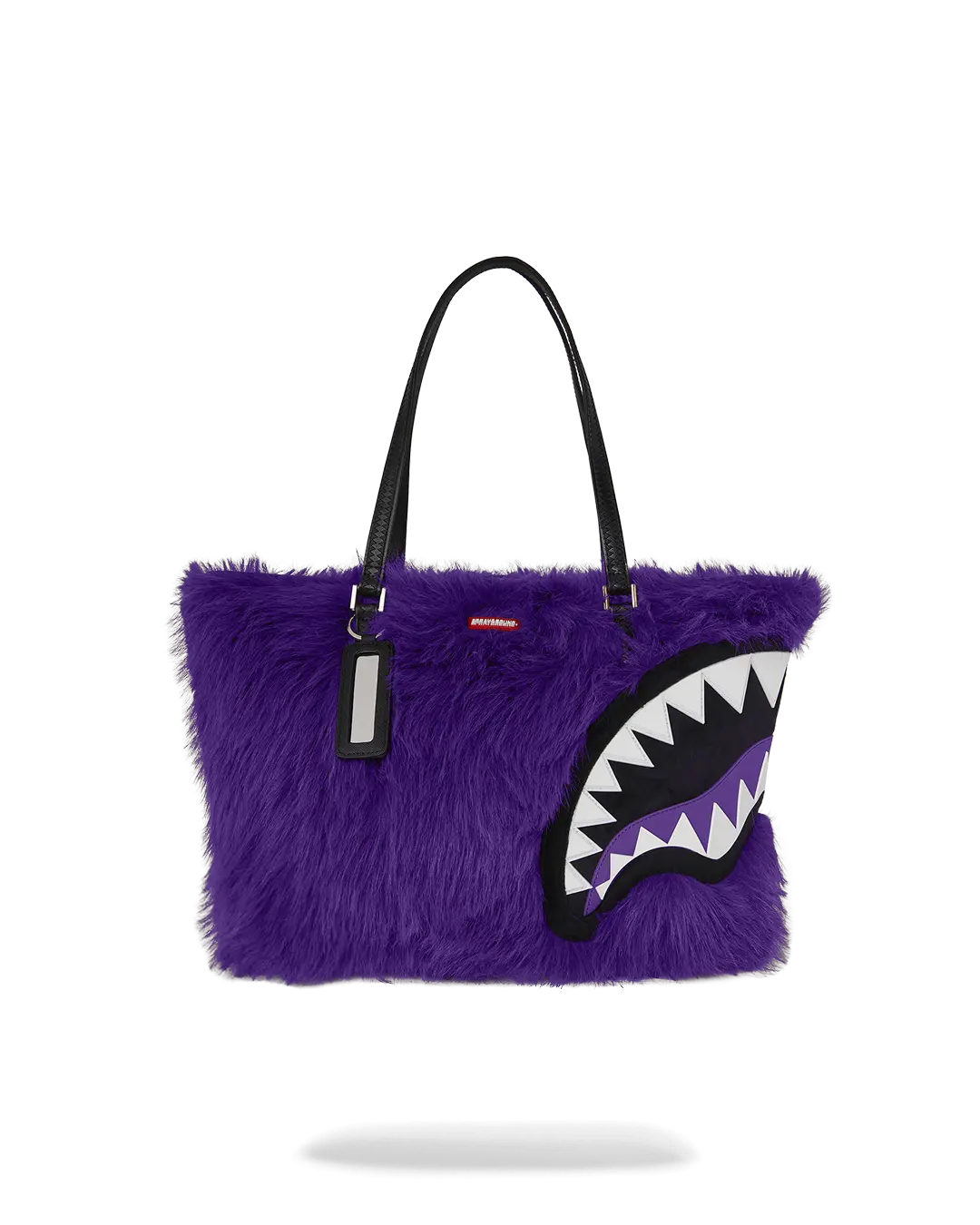 FURZILLA SHARK (PURP) TOTE