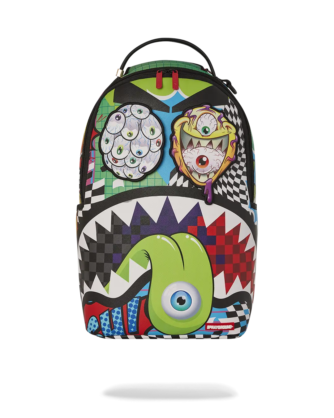PSYCHO WORLD OF FUN BACKPACK (WITH REMOVABLE VELCRO EYE PATCHES) - Image 6