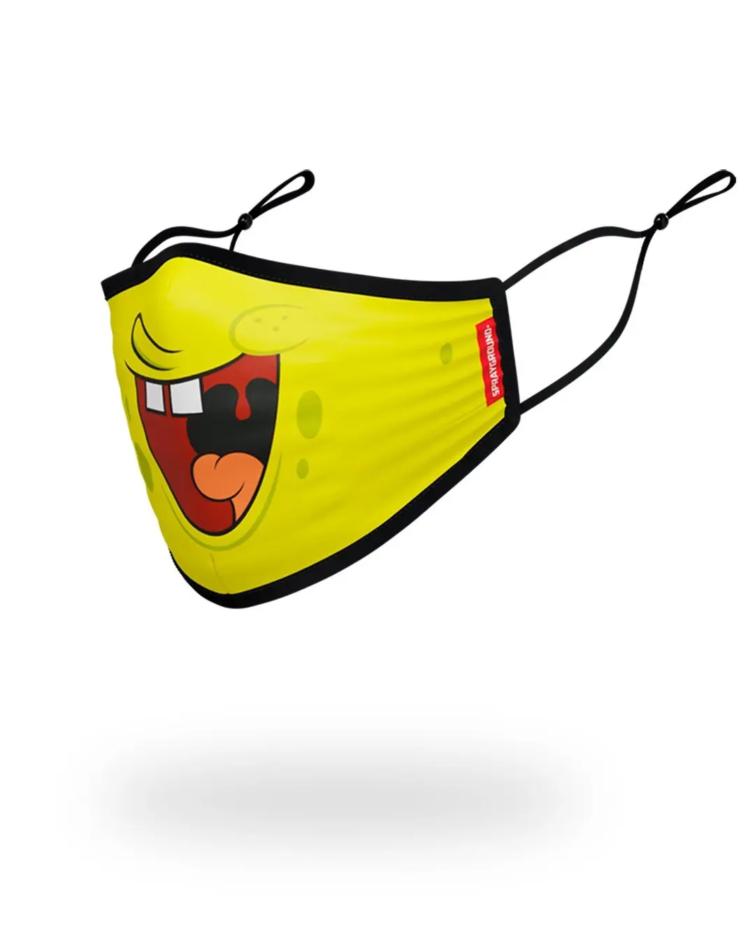 ADULT SPONGEBOB SMILE FORM FITTING FACE-COVERING - Image 2