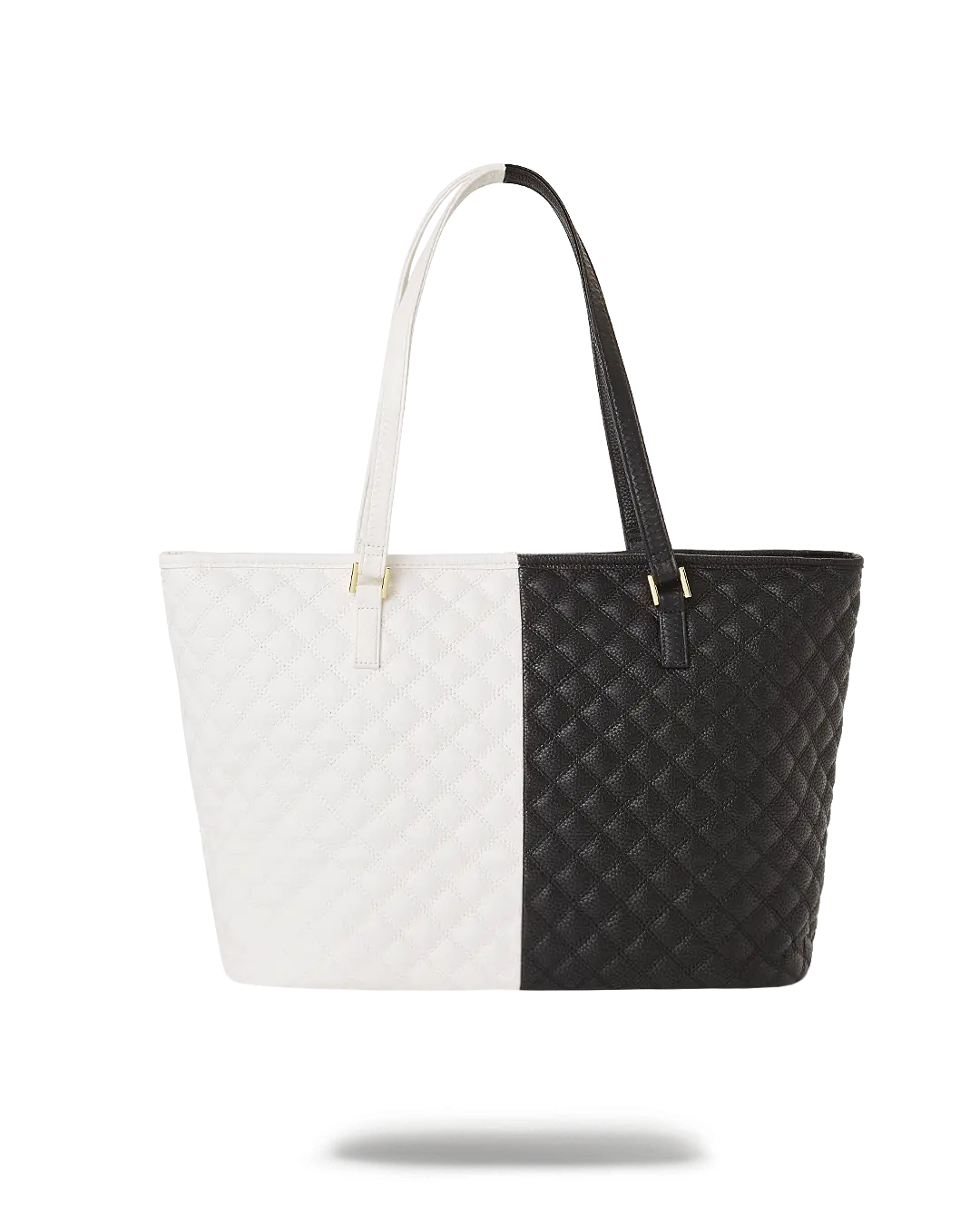 LEVELED UP SPLIT QUILT SHARK TOTE - Image 5
