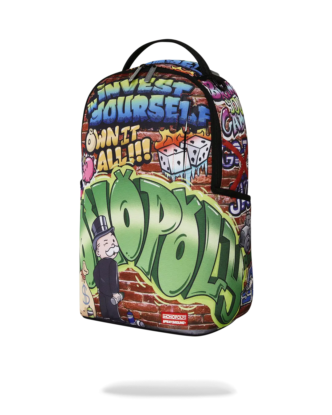 MONOPOLY GRAFFITI GOLD RUSH DLXR BACKPACK - Image 6