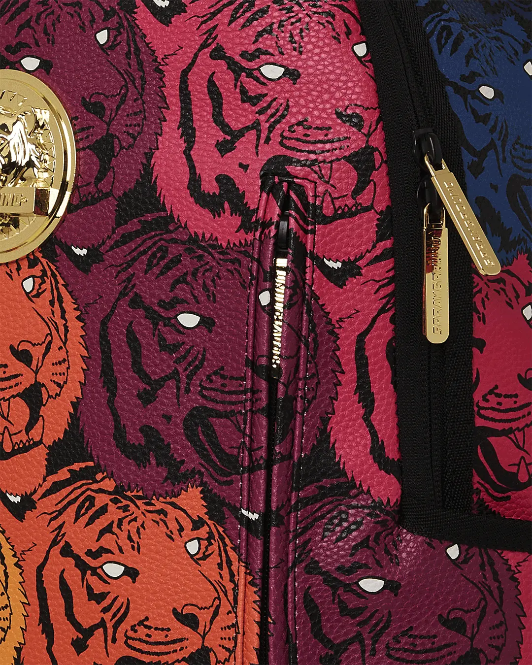 TIGER ROAR GOLD PLATED BACKPACK - Image 9
