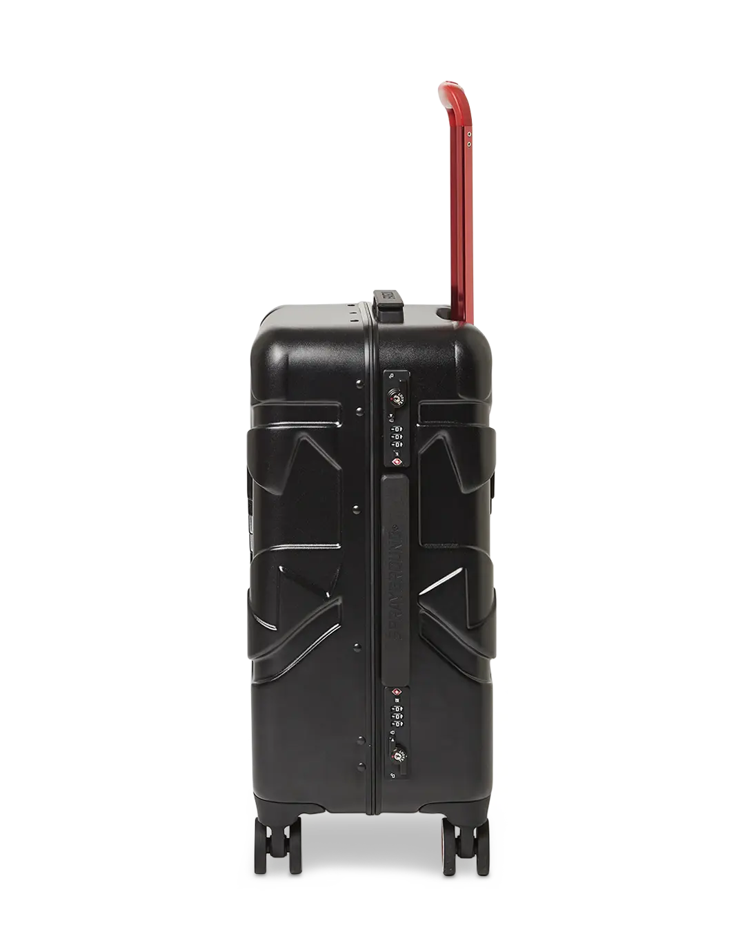 MOLDED SHARKITECTURE BLACK HARDSHELL CARRY-ON LUGGAGE - Image 5