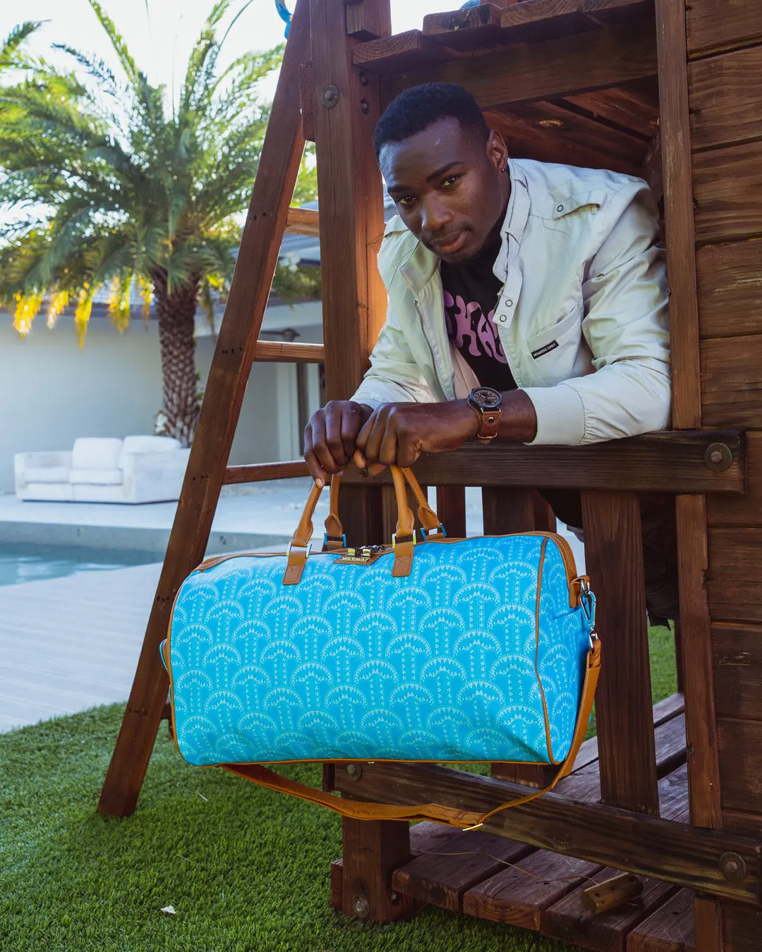 ILLUCHAINS TURQ DUFFLE - Image 15