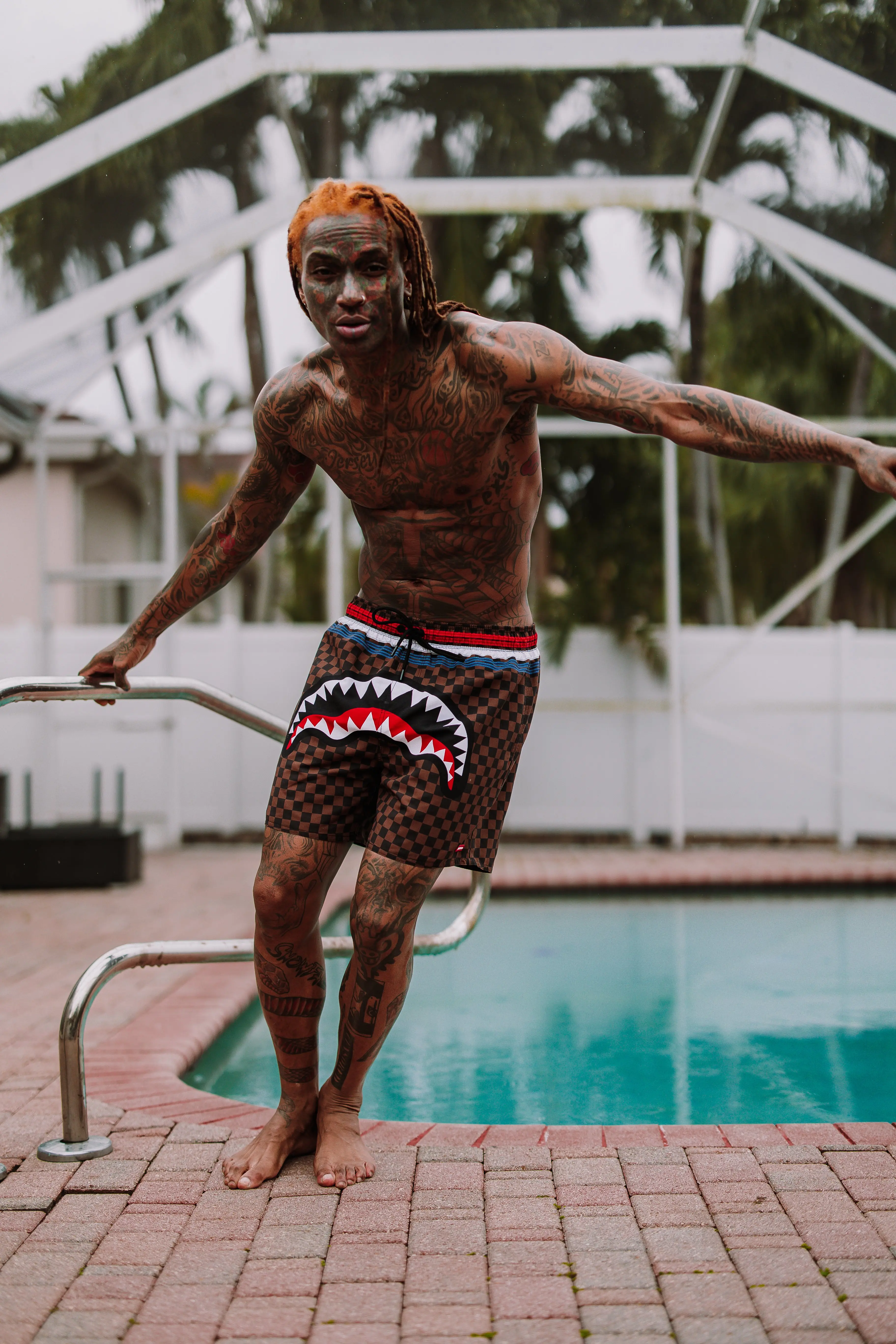 SHARKS IN PARIS GT SWIM SHORTS - Image 8