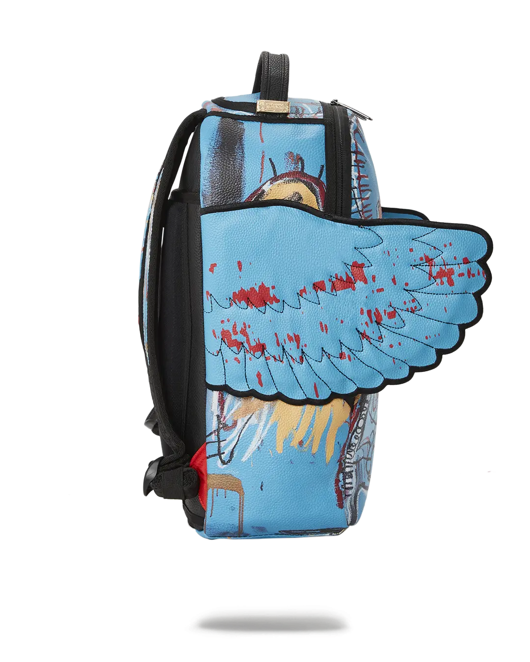 OFFICIAL BASQUIAT UNTITLED (FALLEN ANGEL) 1981 WING BACKPACK (DLXV) - Image 5