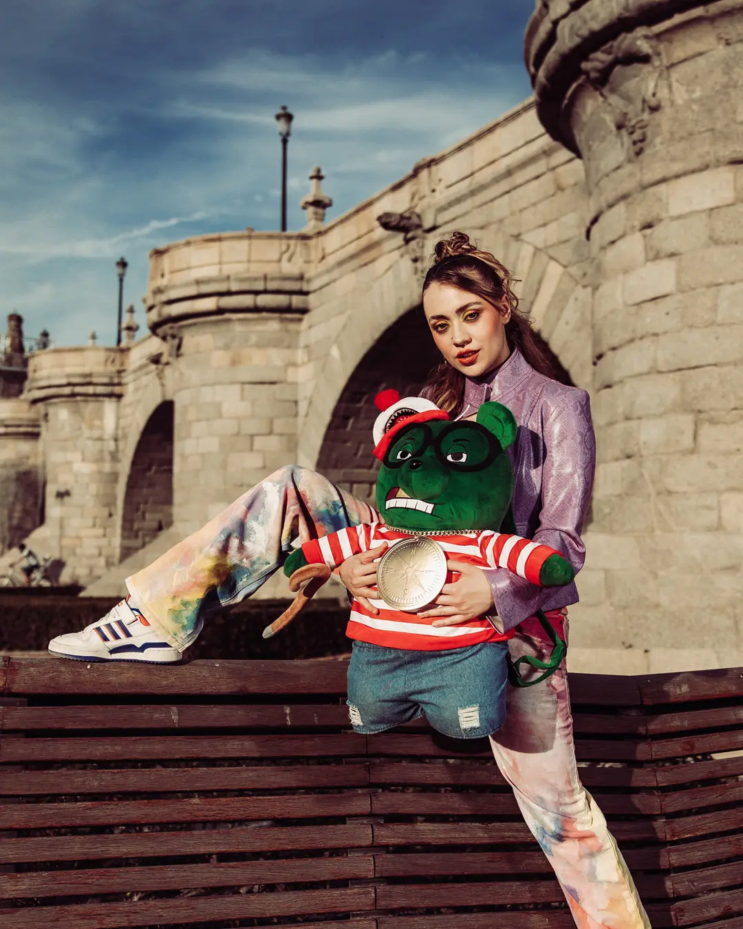 WHERES WALDO MONEYBEAR TEDDYBEAR BACKPACK - Image 6