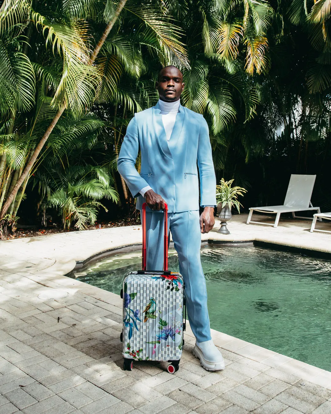 JARDIN DU PALAIS SHARKNAUTICS HARDSHELL CARRY-ON LUGGAGE - Image 4