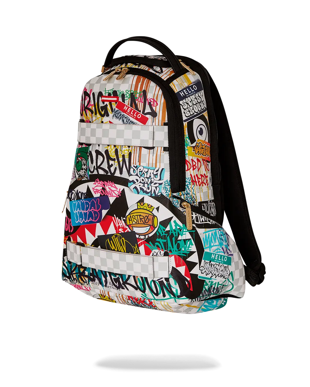 CREATE ANOTHER DAY SKATEBOARD-STRAP BACKPACK - Image 9