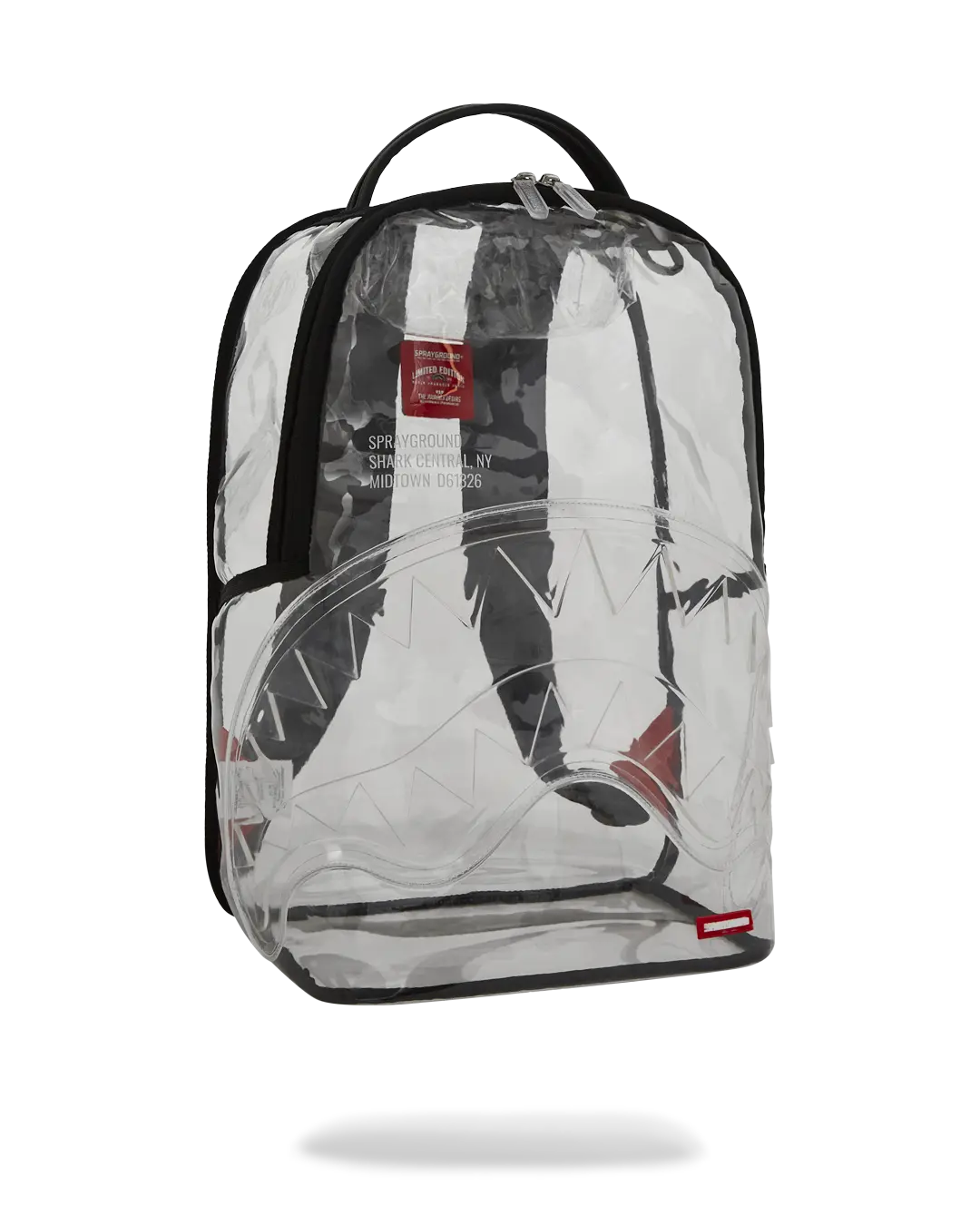 100% CLEAR BACKPACK - SHARK CENTRAL - Image 3