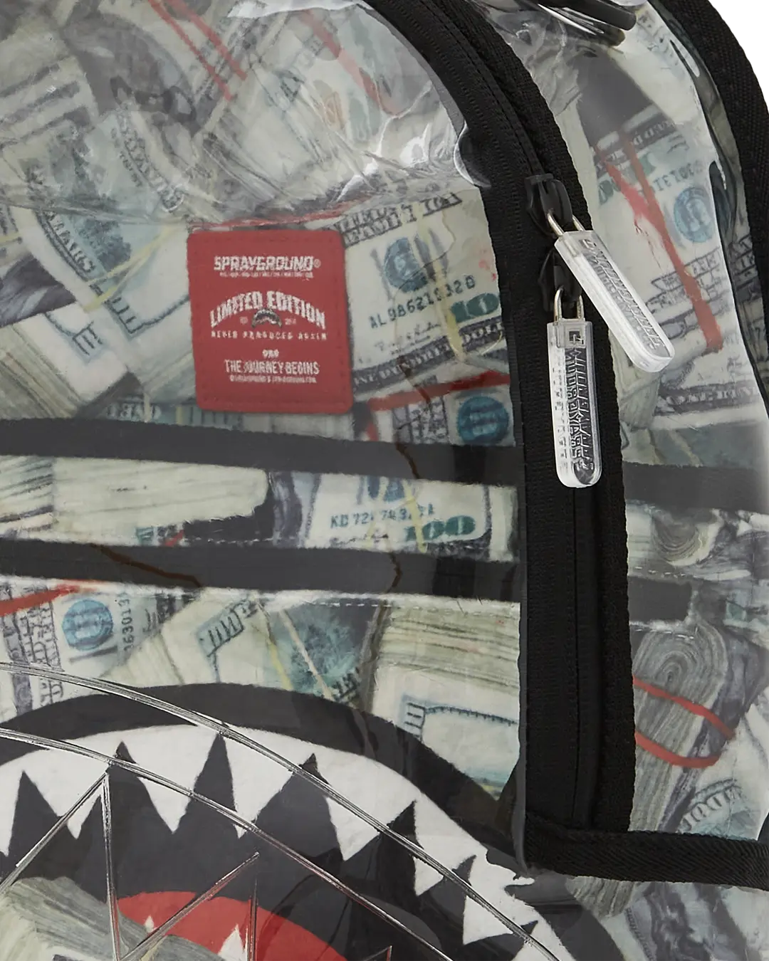 CLEAR BACKPACK - MONEY CHOMP - Image 9