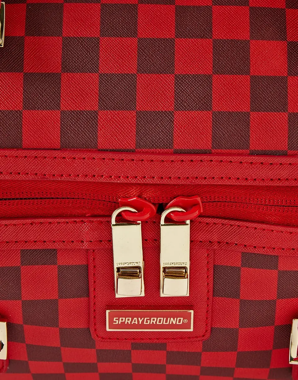 SHARKS IN PARIS DUFFLE (RED CHECKERED EDITION) - Image 7