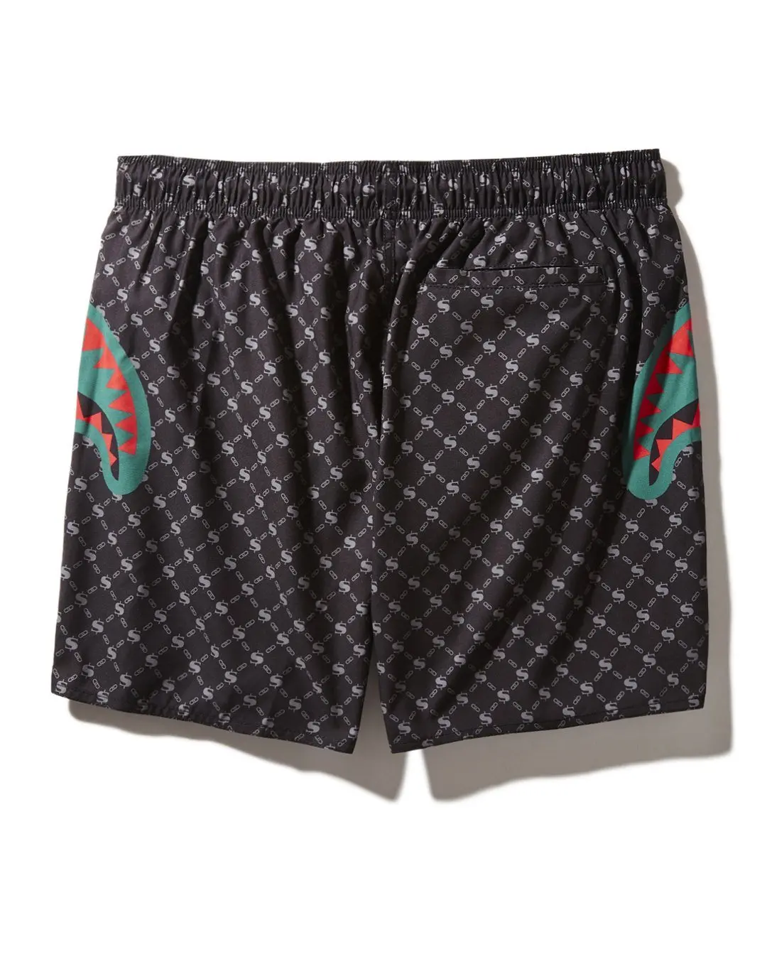 MIDNIGHT MONEY PATTERN SHOTO SWIM TRUNKS - Image 3