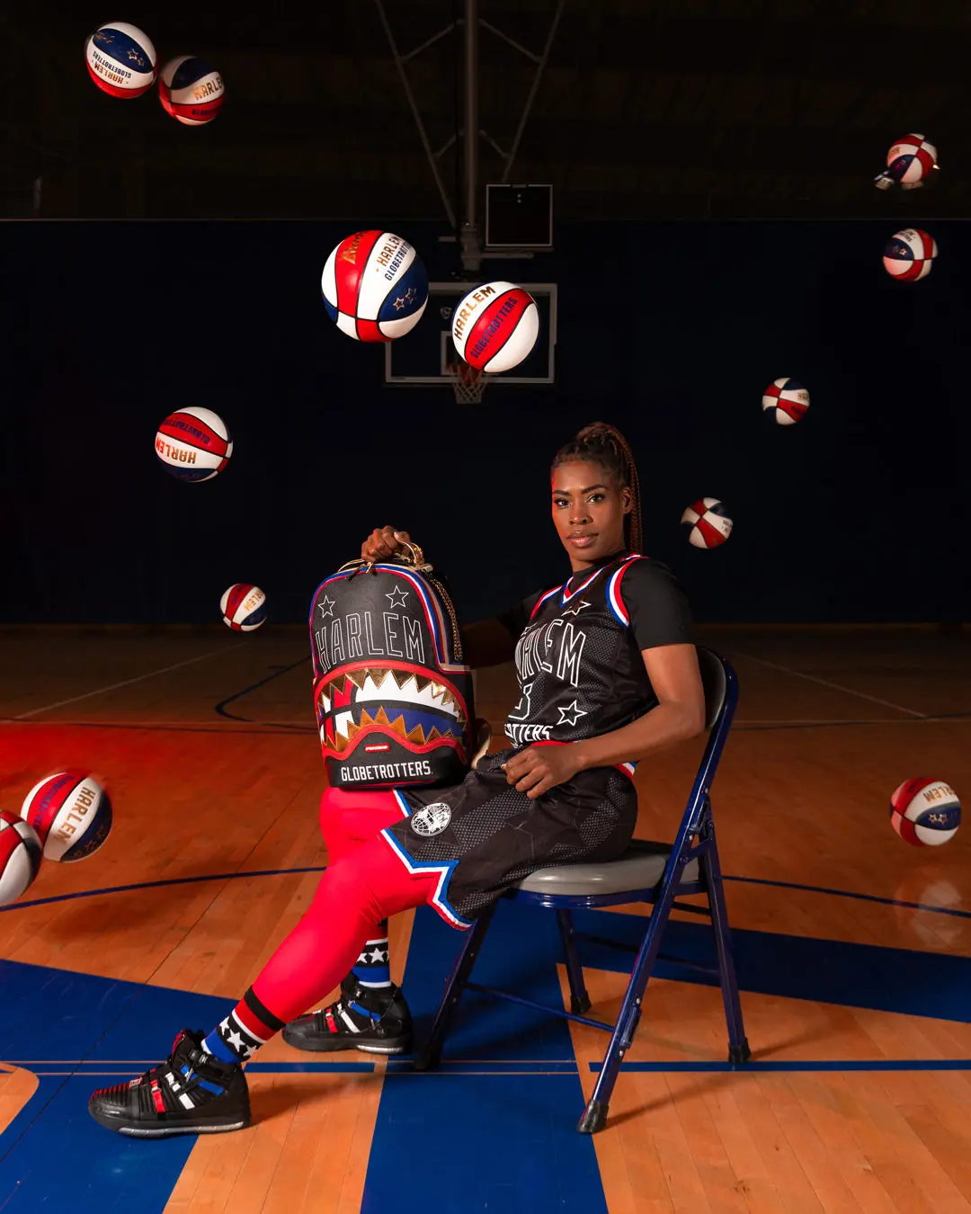 HARLEM GLOBETROTTERS CLASSIC BACKPACK (DLXV) - Image 8