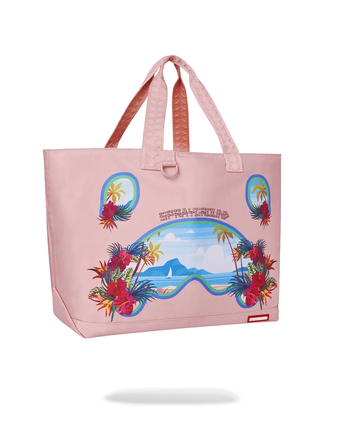 BORA BORA SHARK ISLAND VILLA BEACH TOTE - Image 3