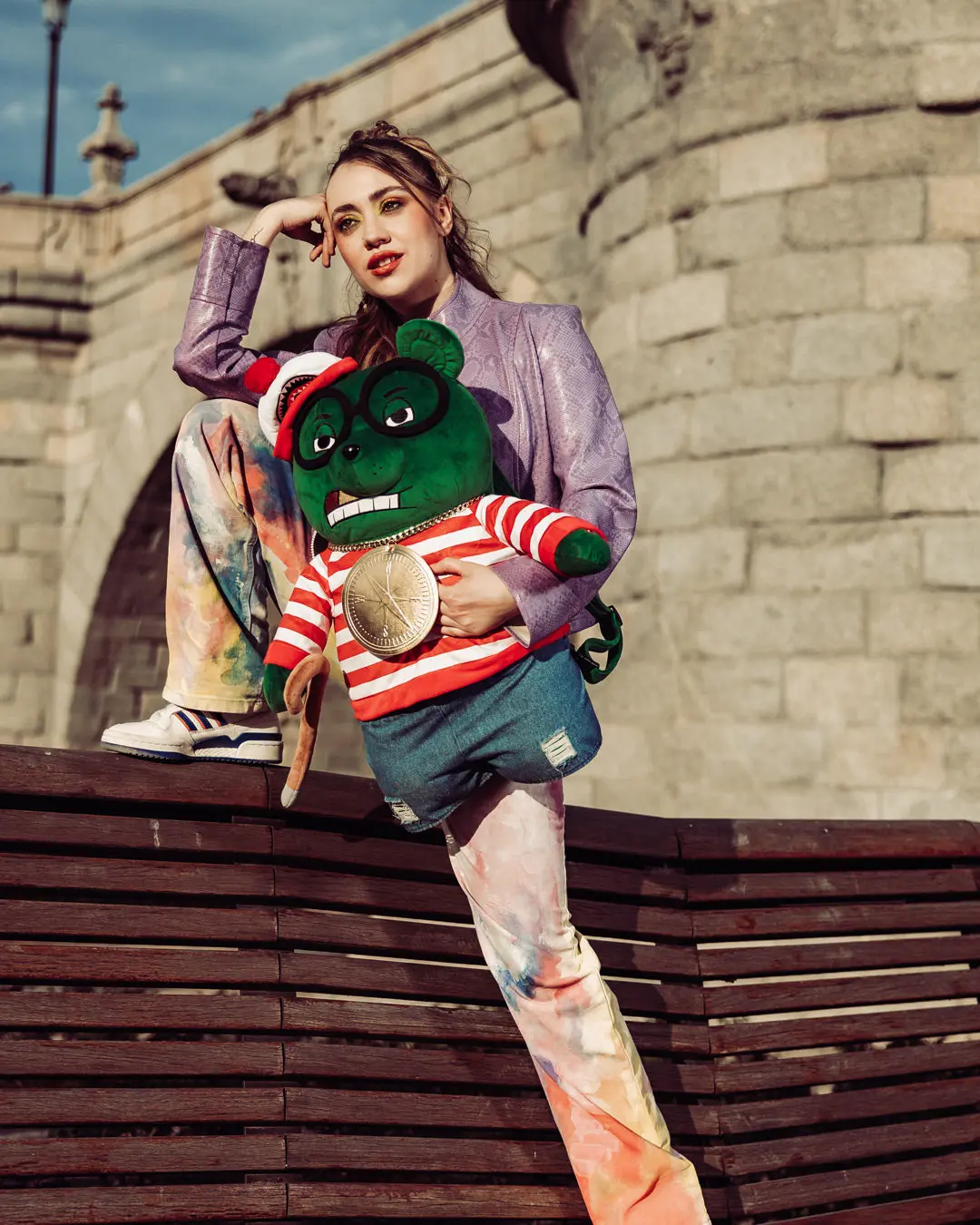 WHERES WALDO MONEYBEAR TEDDYBEAR BACKPACK - Image 4