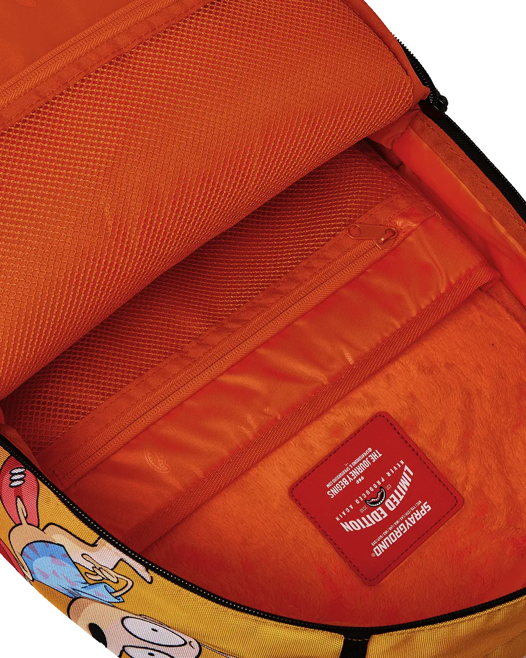 90s NICK CAT DOG SHARK MOUTH DLXSR BACKPACK - Image 8