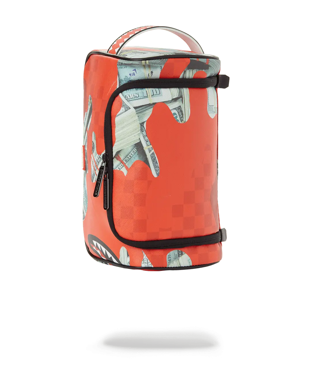 MONEY CAMO (RED) TOILETRY BAG - Image 4