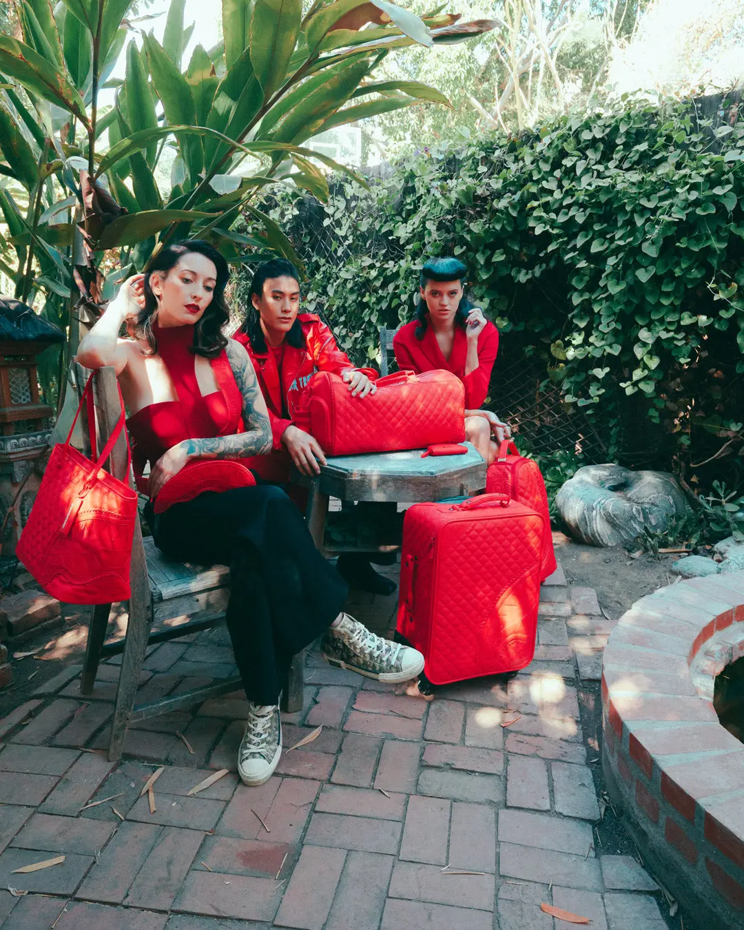 RED RIVIERA TOTE - Image 8