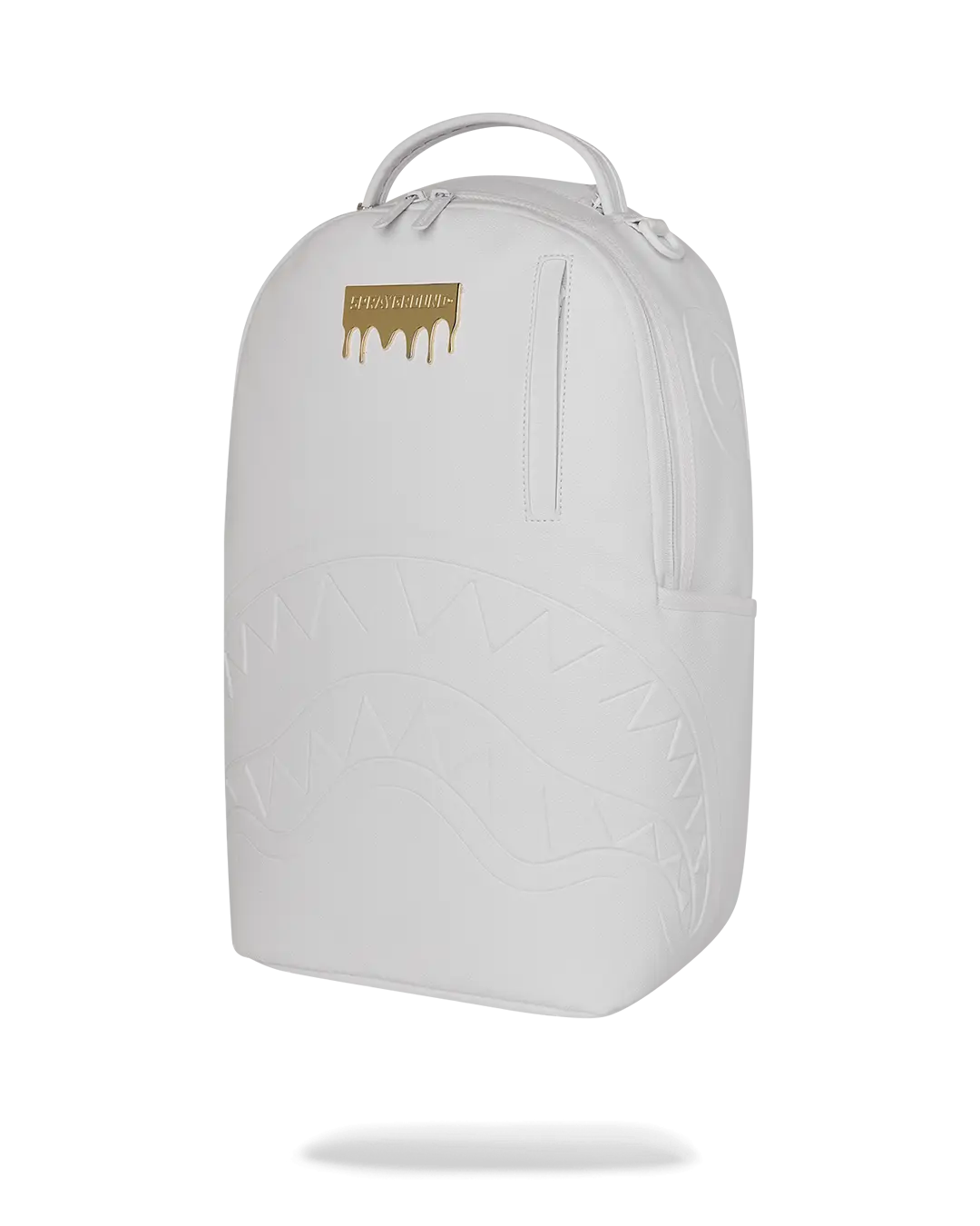 GOLD BRICK LUXE WHITE BACKPACK - Image 5