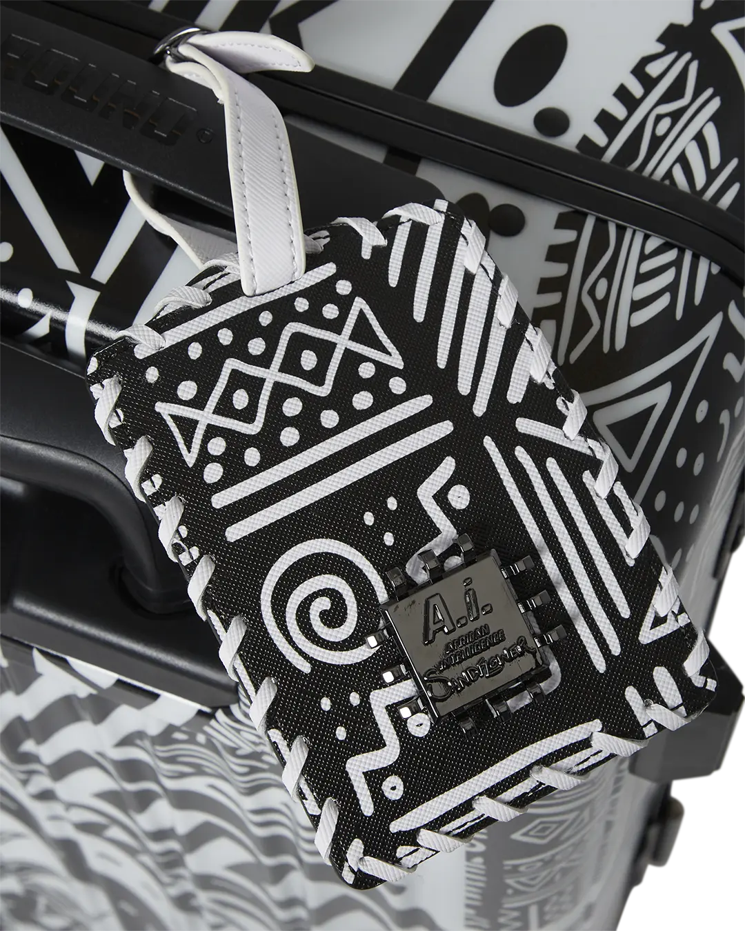 A.I. AFRICAN INTELLIGENCE THE SKYHAWK CARRY-ON LUGGAGE - SANDFLOWER COLLAB - Image 17