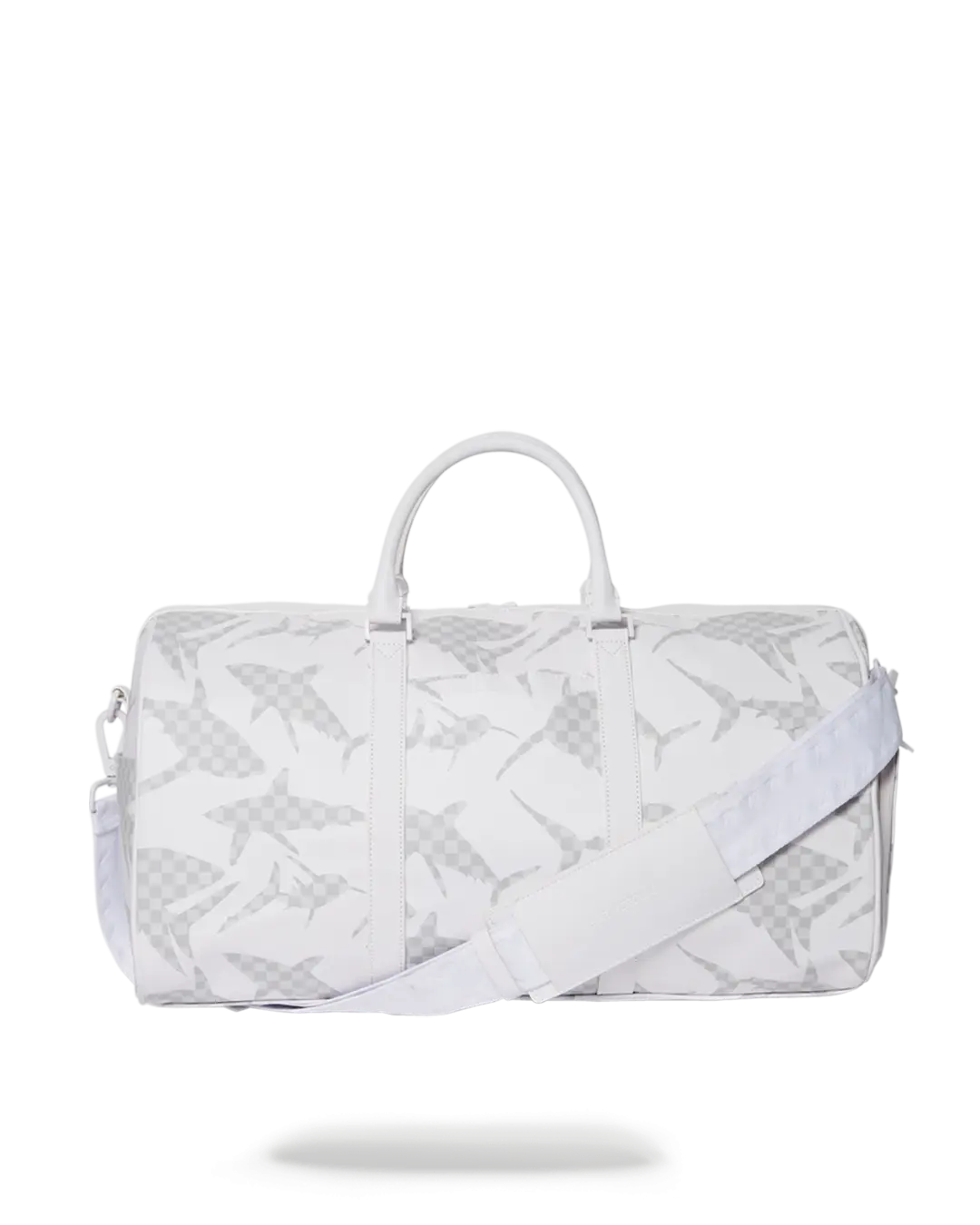 SHARK CHECK (WHITE) DUFFLE - Image 4