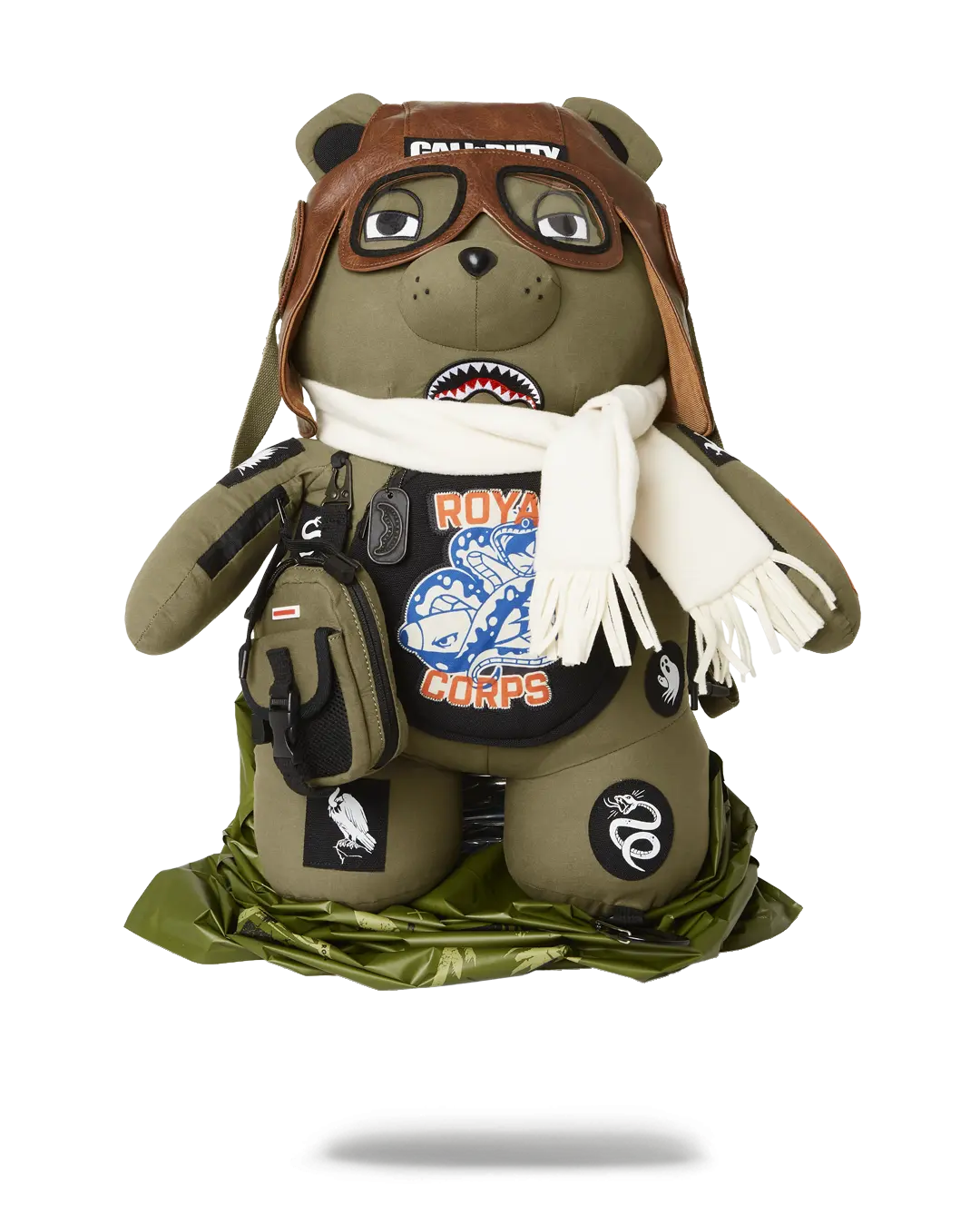 CALL OF DUTY AVIATOR FEARLESS MONEYBEAR TEDDYBEAR BACKPACK - Image 23