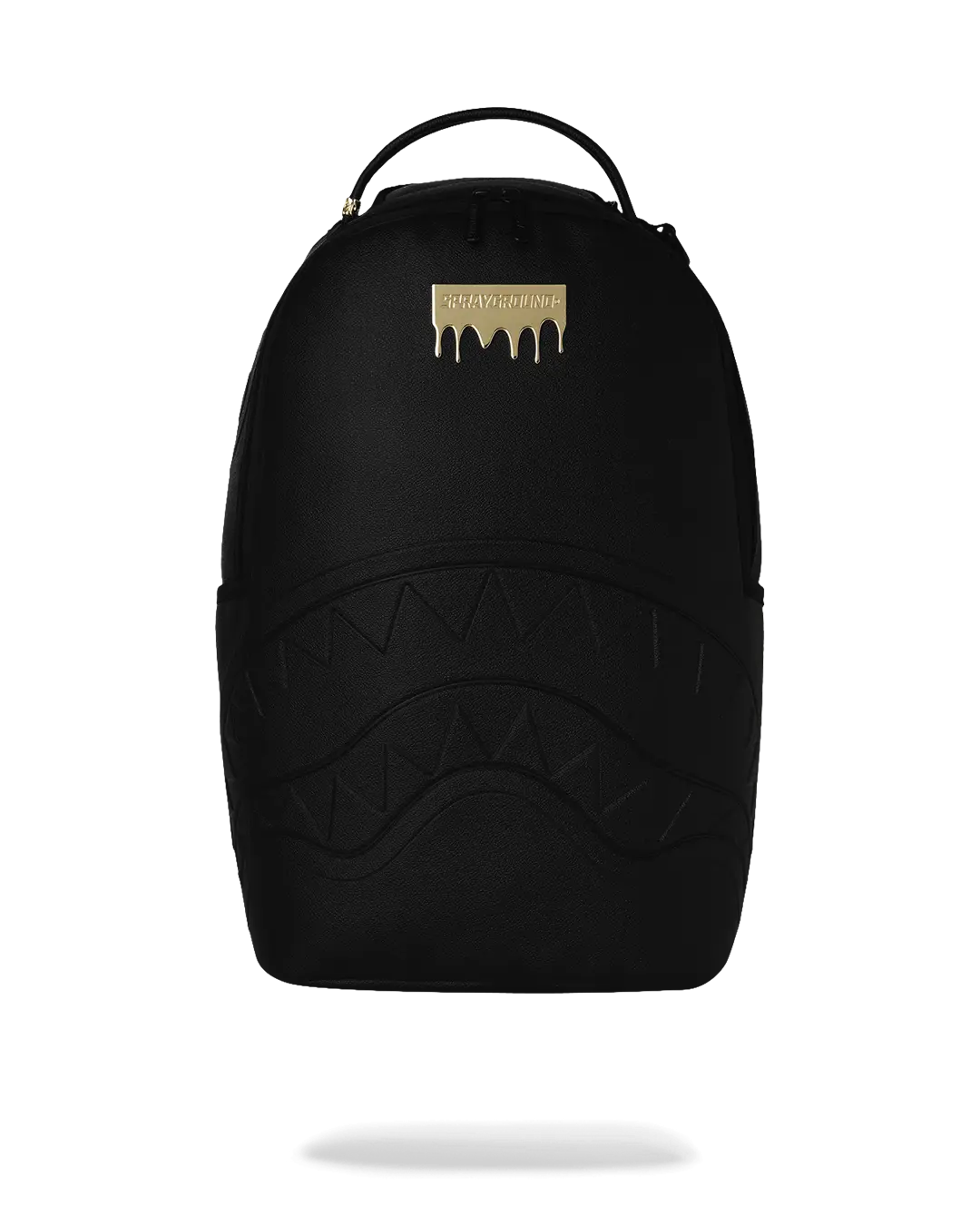GOLD BRICK DRIP BLACK BACKPACK