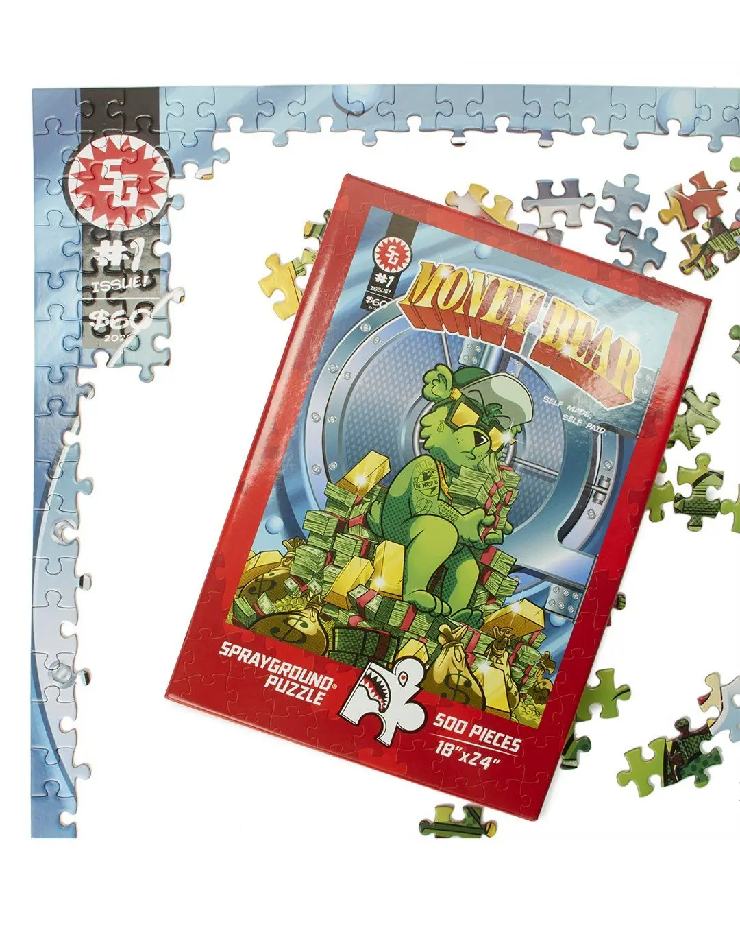 SPRAYGROUND MONEY BEAR PUZZLE (500 Pcs) - Image 4