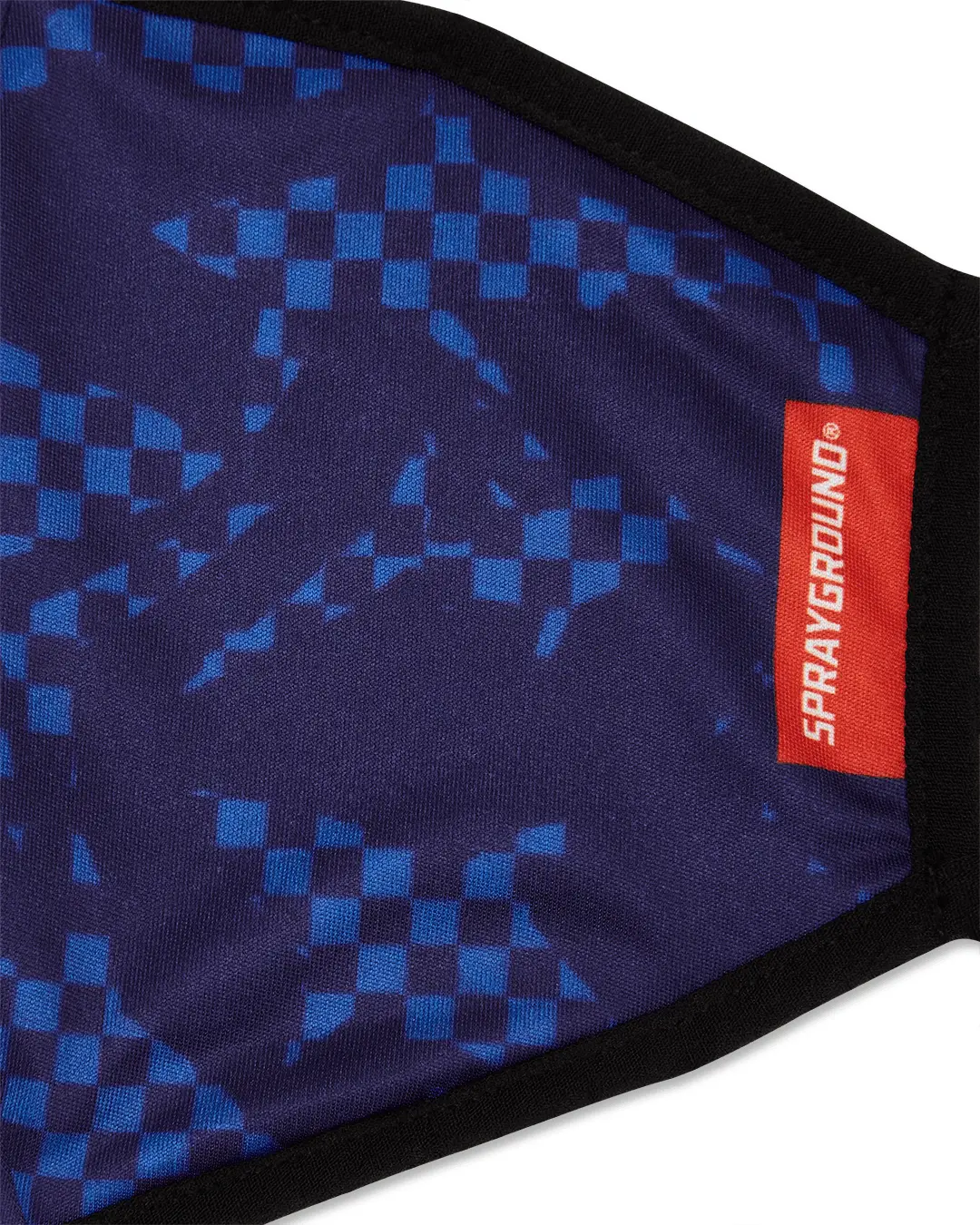 SHARK CHECK (BLUE) FACE MASK - Image 5