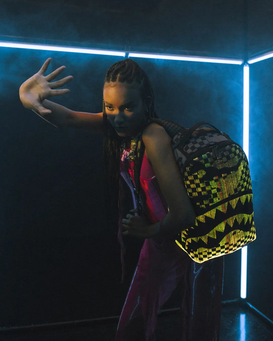 FIBER OPTICS 3AM THE PARTY NEVER STOPS BACKPACK - Image 23