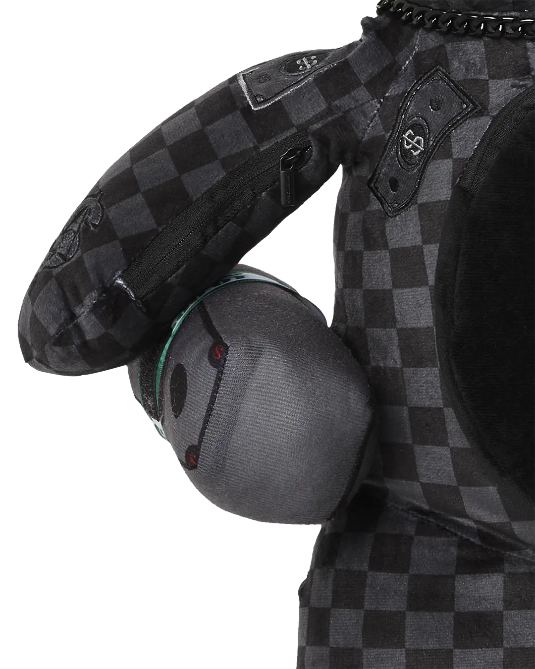 'WHAT THE BEEP' SHARK MONEYBEAR TEDDYBEAR BACKPACK - Image 12